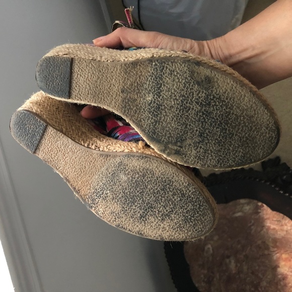 Rebels Espadrille platform heels -Josephine sz 10 - Picture 8 of 8